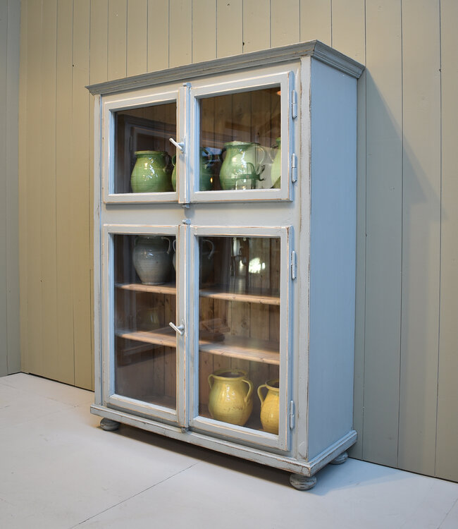 Vintage wooden china cabinet