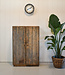 Stoere vintage houten kast