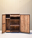 Industrial cabinet pine