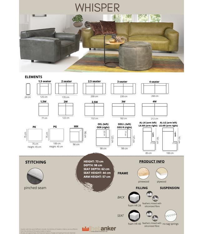 Das Anchor Sofa Whisper