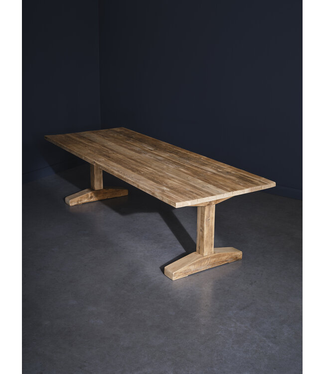 Eettafel Utrecht oud hout