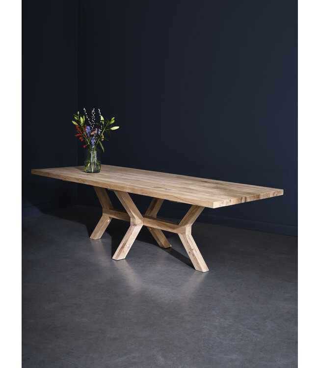 Eiken eettafel - Hilversum