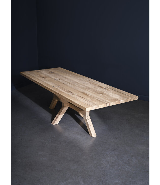 Oak dining table - Hilversum