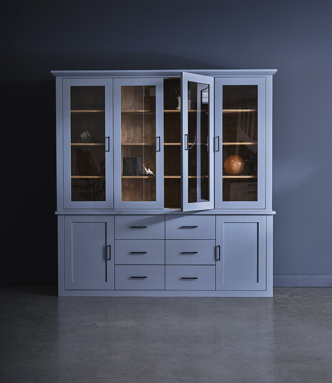 Wooden display cabinet - custom made