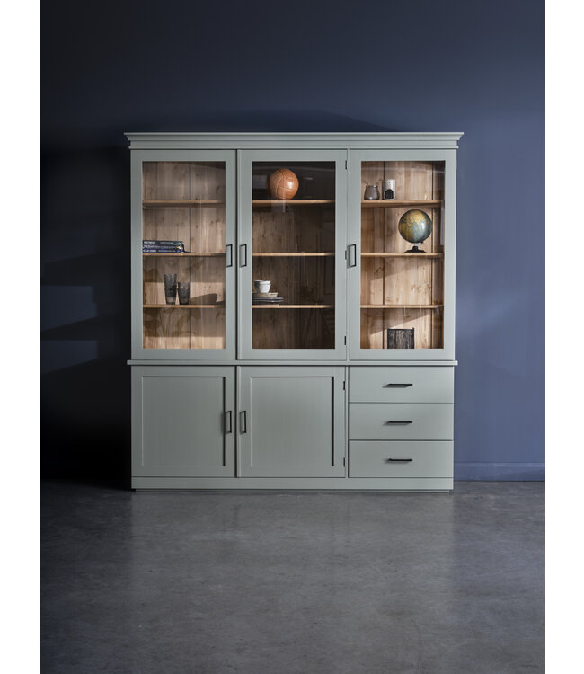 Display cabinet / sideboard made of wood - custom made