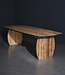 Houten eettafel Petten oud hout