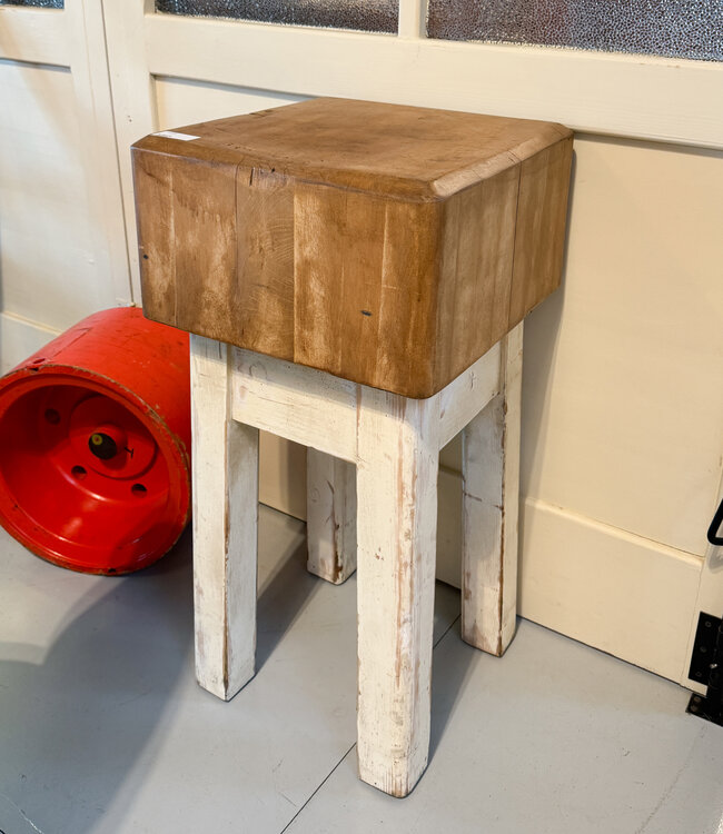 Butcher's chopping block