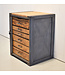 Industrieel meubel Reserved - Industrial drawer unit