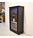 Black vintage display cabinet wood - Copy