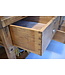 Oude houten werkbank / dressoir