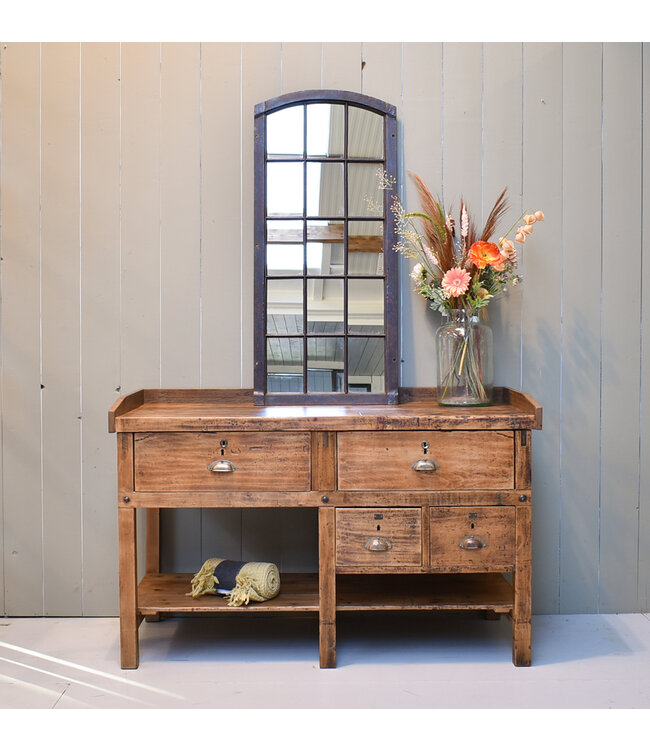 Old wooden workbench / sideboard