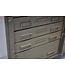 Vintage military chest of drawers / dresser