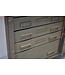 Industrial military chest of drawers / dresser