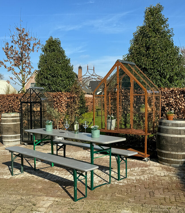 Biertisch mit Bänken / Bierset