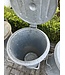 Old original zinc trash can | Bucket