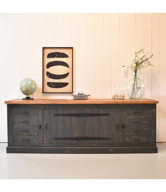 Vintage wooden sideboard