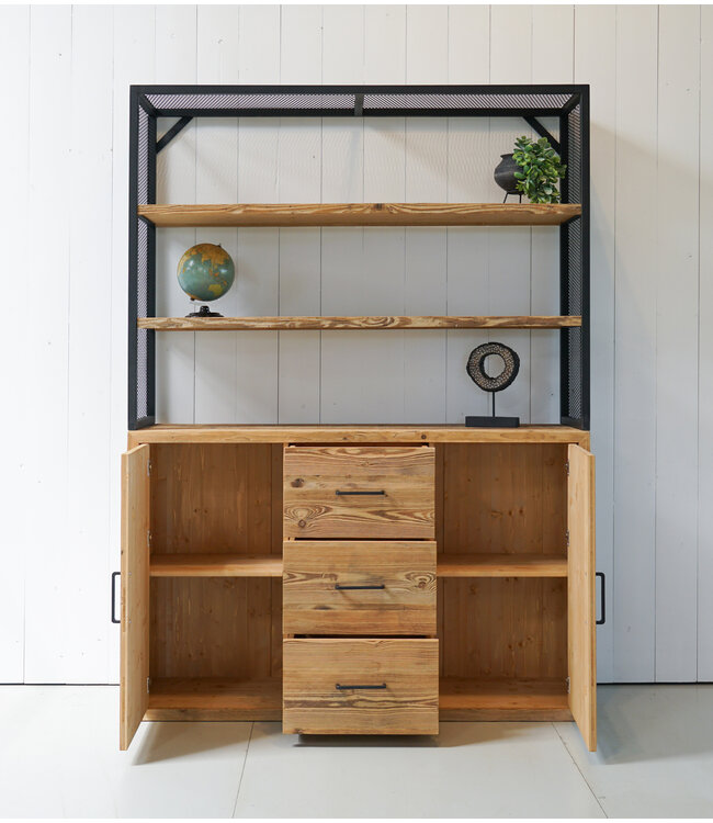 Trentino wooden wall cupboard - custom made