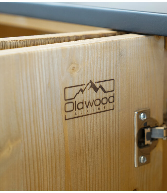 Shelving unit / Wall unit Tyrol - custom made