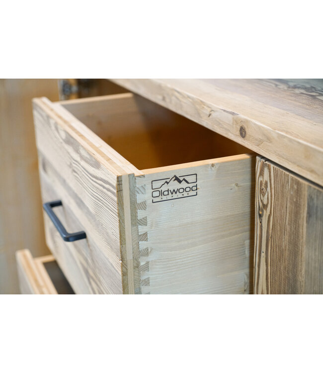 Wooden sideboard Innsbruck - custom made