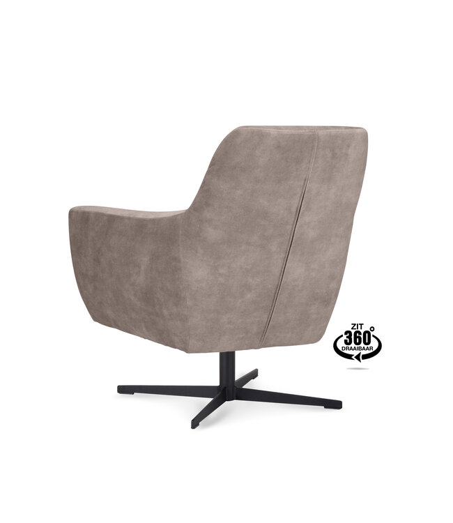 Fauteuil Miami Adore Clay - draaibaar