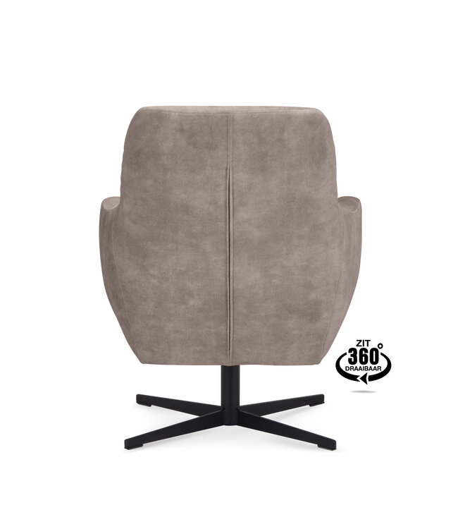 Fauteuil Miami Adore Clay - draaibaar