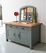 Vintage werkbank / dressoir van hout