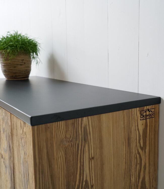 Wooden sideboard 2 doors Salzburg