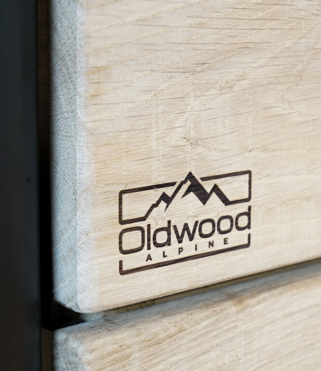 Kitchen island old oak - Custom made