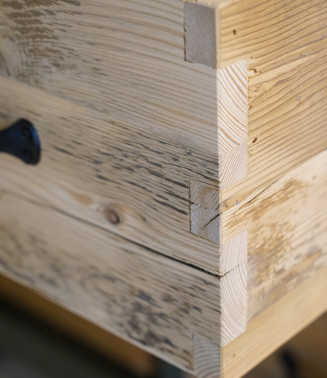 Custom made kitchen island