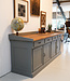 Industrial sideboard made of wood