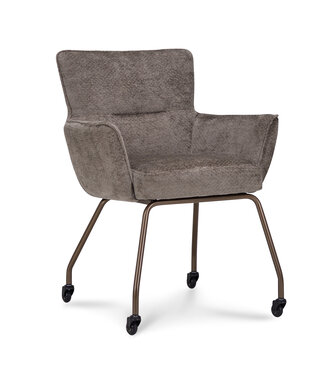 Eetkamerstoel Lisa met wiel