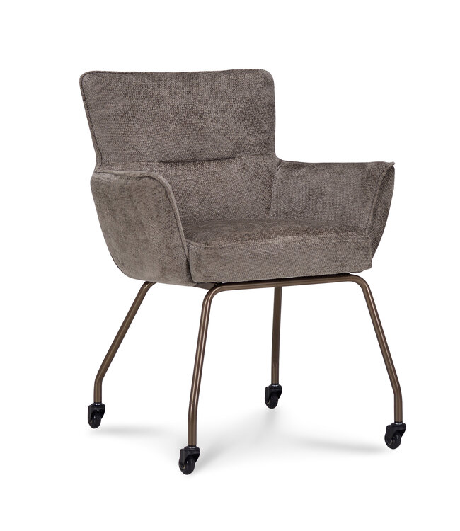 Dining room chair Lisa with wheel