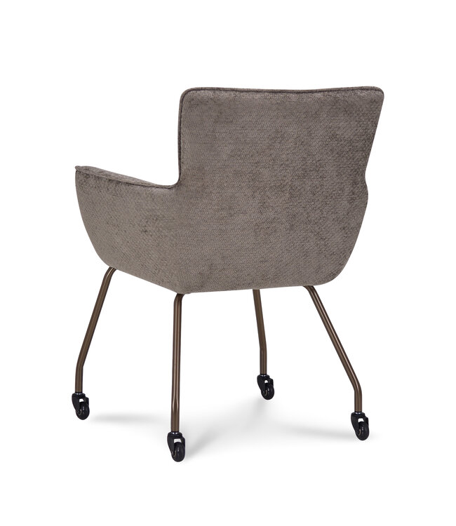 Dining room chair Lisa with wheel