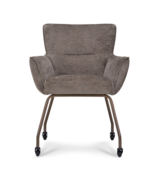 Dining room chair Lisa with wheel