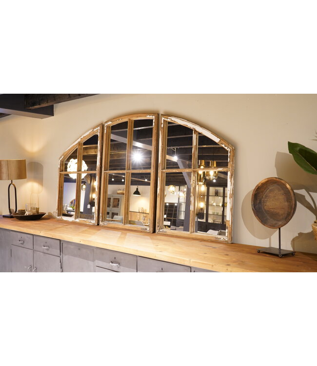 Vintage window mirror