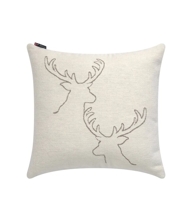 David Fussenegger Kissenbezug Hirschkopf