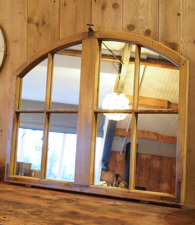 Industrial stable window mirror