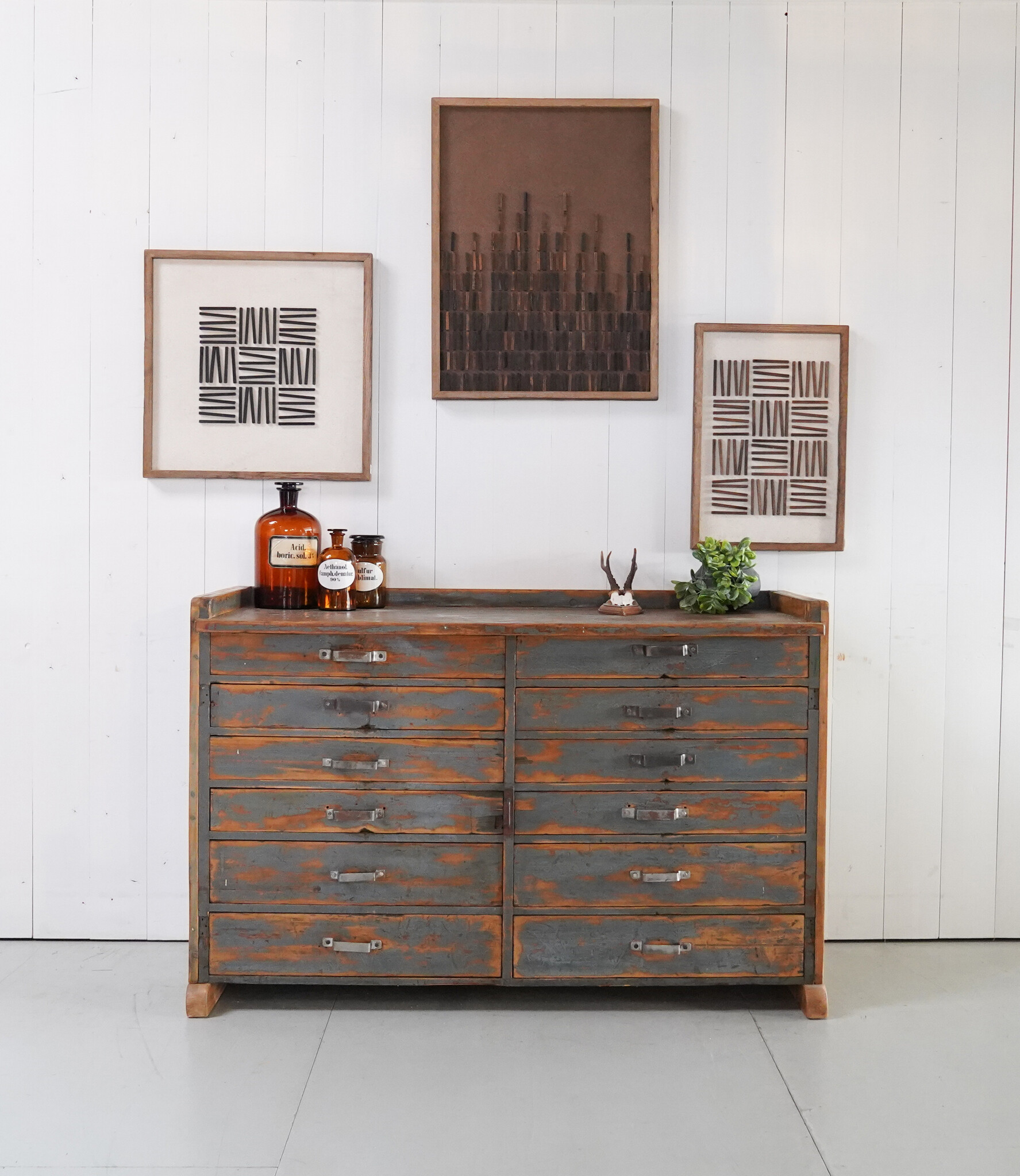 Vintage dressoir met lades | Ladekast Vintage - Oldwood de Woonwinkel