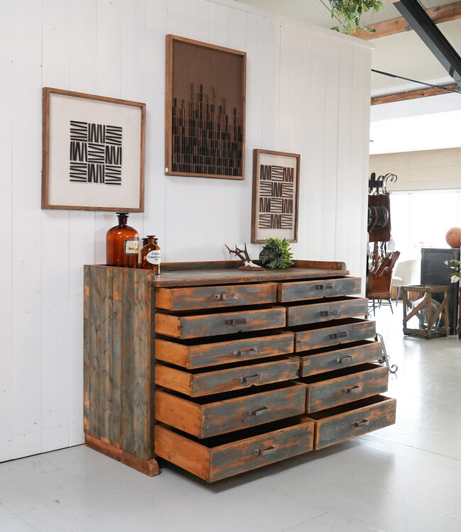 Industrielle Kommode