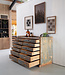 Industrial chest of drawers