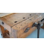 Vintage wooden workbench