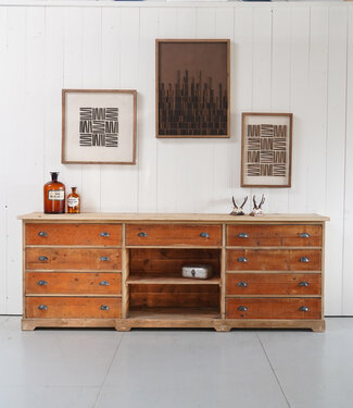 werkbank Houten dressoir