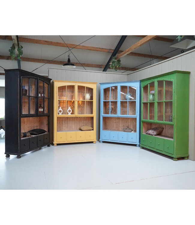 Vintage green sideboard