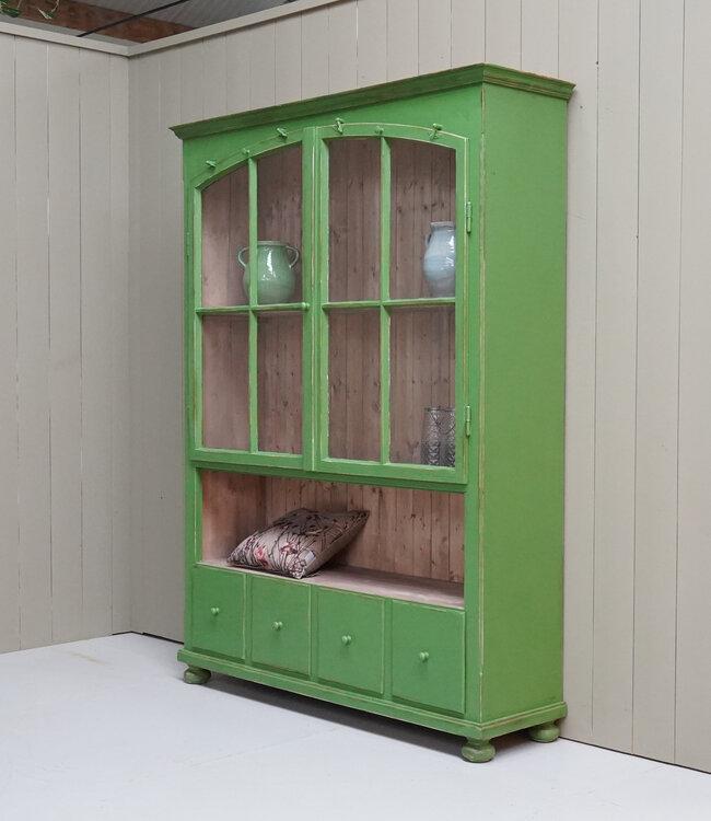 Vintage green sideboard