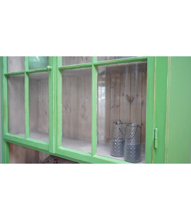 Vintage green sideboard