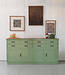 Vintage wooden sideboard with drawers