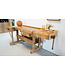 Vintage houten werkbank