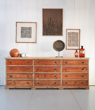 werkbank Wooden sideboard with drawers
