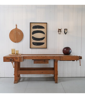 Oldwood Industriele houten werkbank