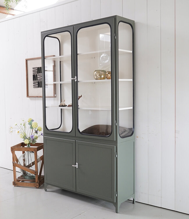 Metal cabinet Delft - custom made